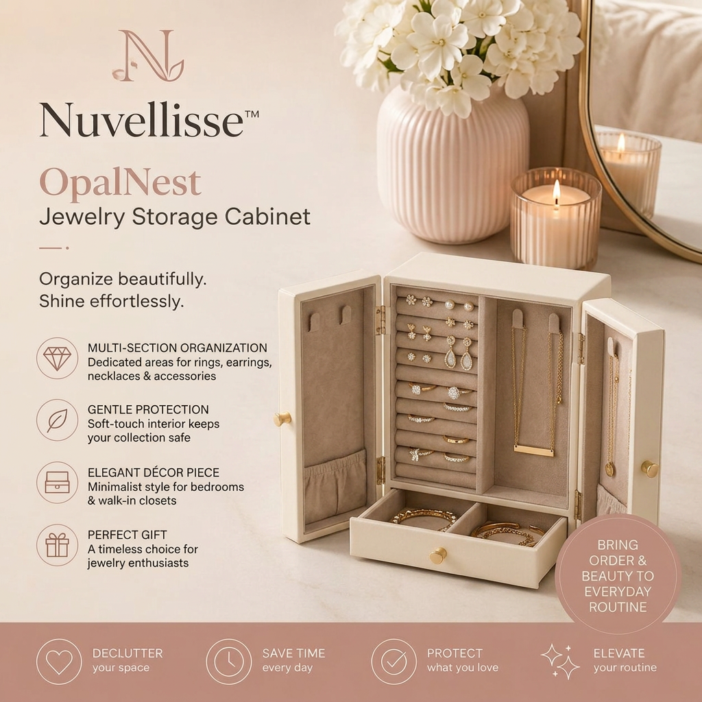 Nuvellisse™ OpalNest Jewelry Storage Cabinet