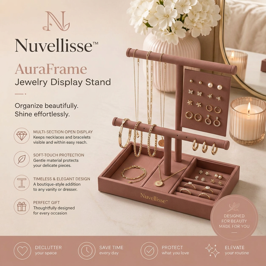 Nuvellisse™ AuraFrame Jewelry Display Stand
