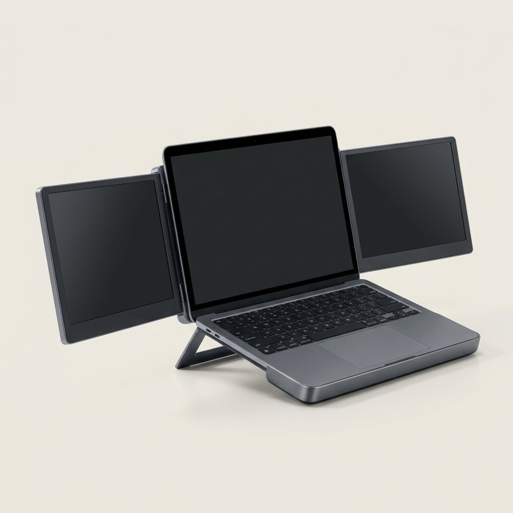 Nuvellisse™ ViewDock Foldable Dual-Screen Laptop Extender