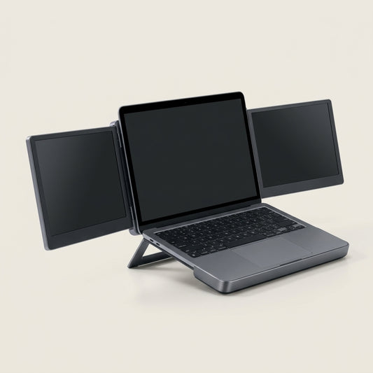 Nuvellisse™ ViewDock Foldable Dual-Screen Laptop Extender