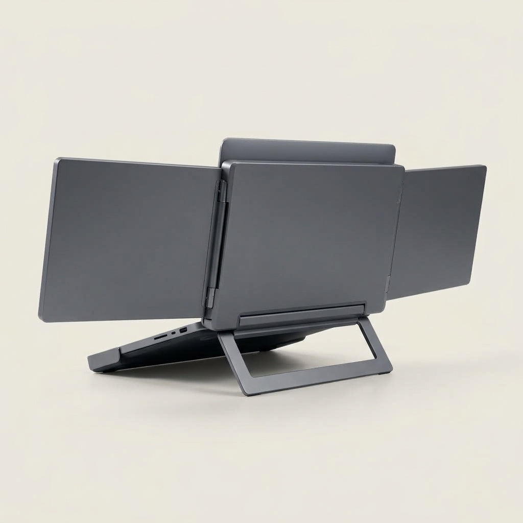 Nuvellisse™ ViewDock Foldable Dual-Screen Laptop Extender