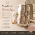 Nuvellisse™ MaisonGlow Jewelry Storage Mirror