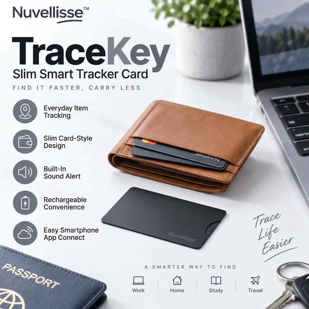 Nuvellisse™ TraceKey Slim Smart Tracker Card